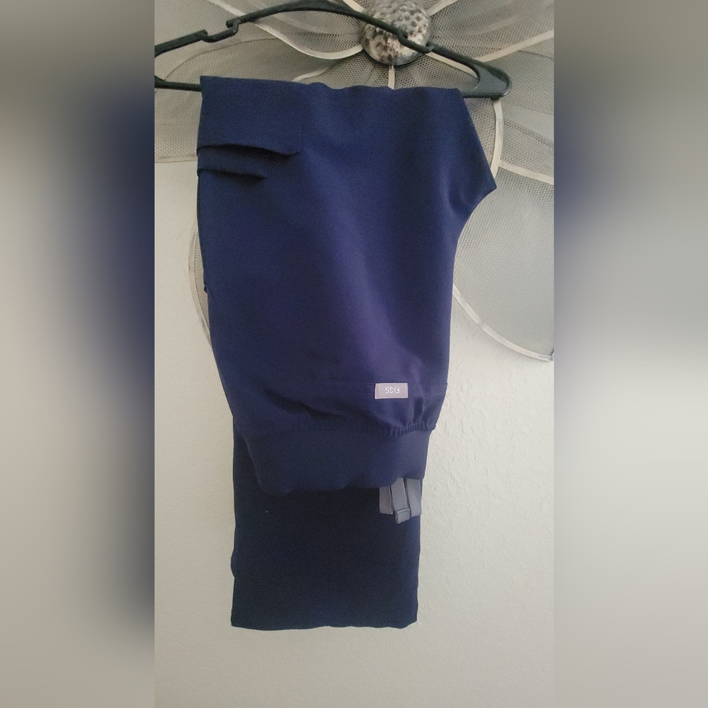 Figs Technical Collection Navy Blue Joggers